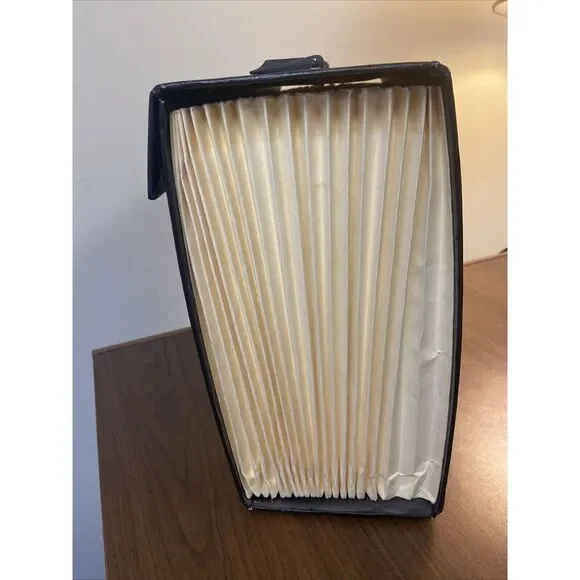 Vintage Portable Expanding File Box WILSON‎ JONES Paper File Accordion 23576 - Picture 7 of 8